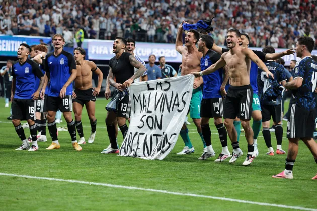 FIFA investigates Argentina again over World Cup Falklands banner