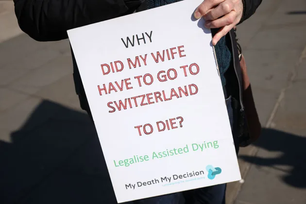 A planned government reception to mark the adoption of France's assisted suicide law has triggered a political outrage after it emerged that taxpayers will cover travel and accommodation costs for invited guests.(Photo by Dan Kitwood/Getty Images)