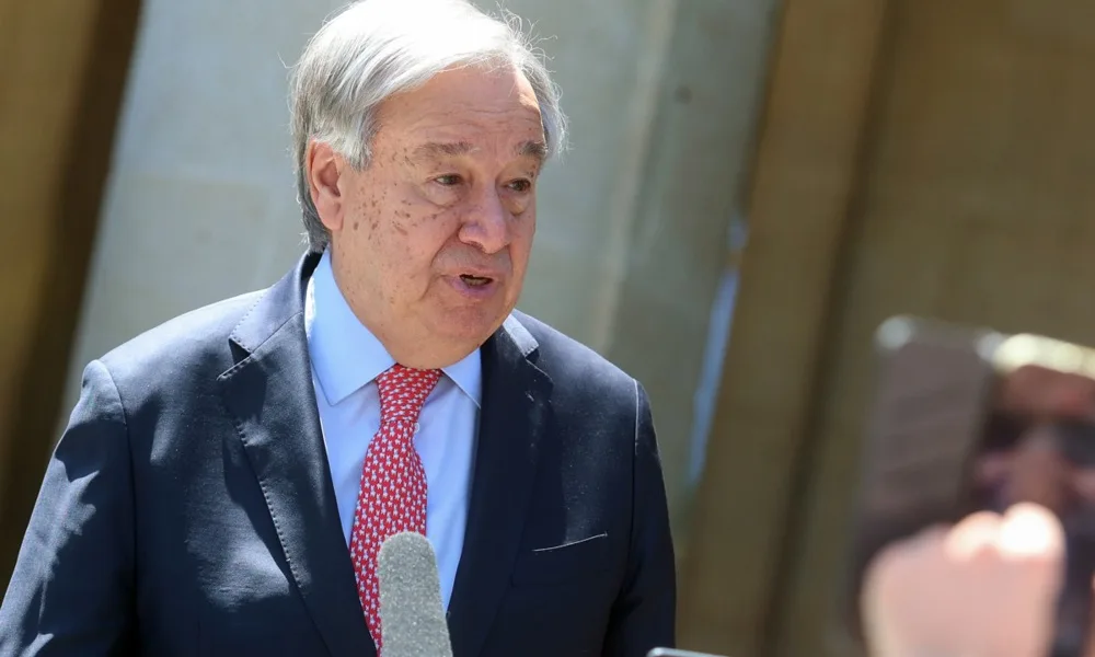 Guterres presses Cypriot leaders to restart stalled reunification talks