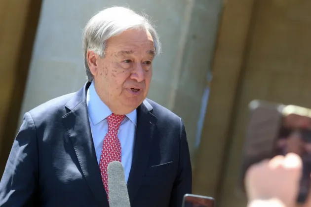 Guterres presses Cypriot leaders to restart stalled reunification talks