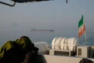 Iran strikes tanker in Strait of Hormuz as US air campaign enters tenth night