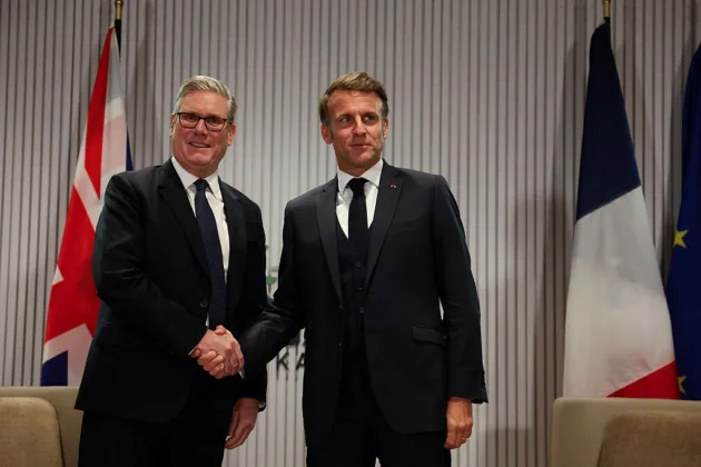 Macron awards Starmer the Legion of Honour days before he leaves office