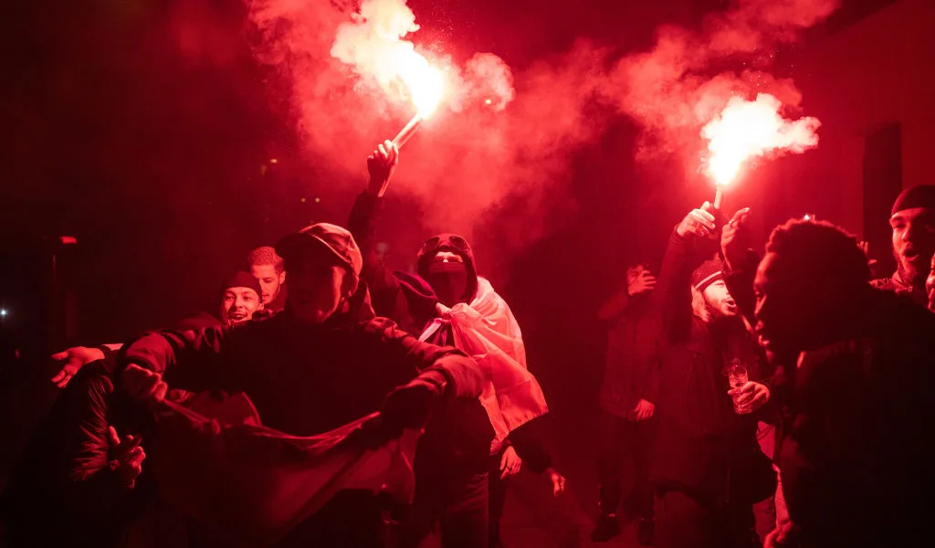 Morocco fans riot in London and Dutch cities after World Cup defeat by France