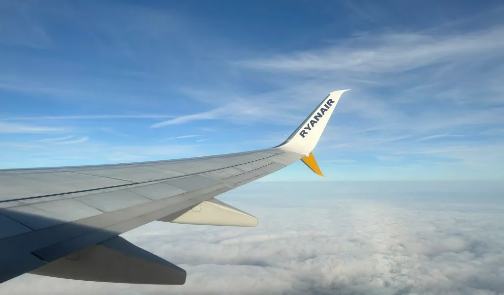 Passengers pull man back inside after Ryanair window detaches in mid-air