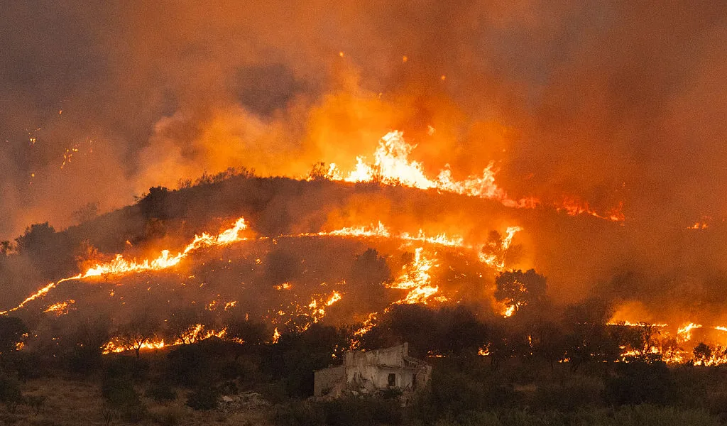 Spain fights two major wildfires as burnt area outpaces last year