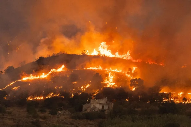 Spain fights two major wildfires as burnt area outpaces last year
