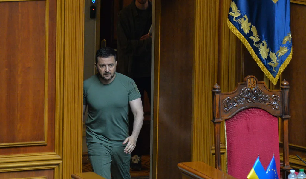 Ukraine’s parliament backs new prime minister as protests hit Zelensky reshuffle