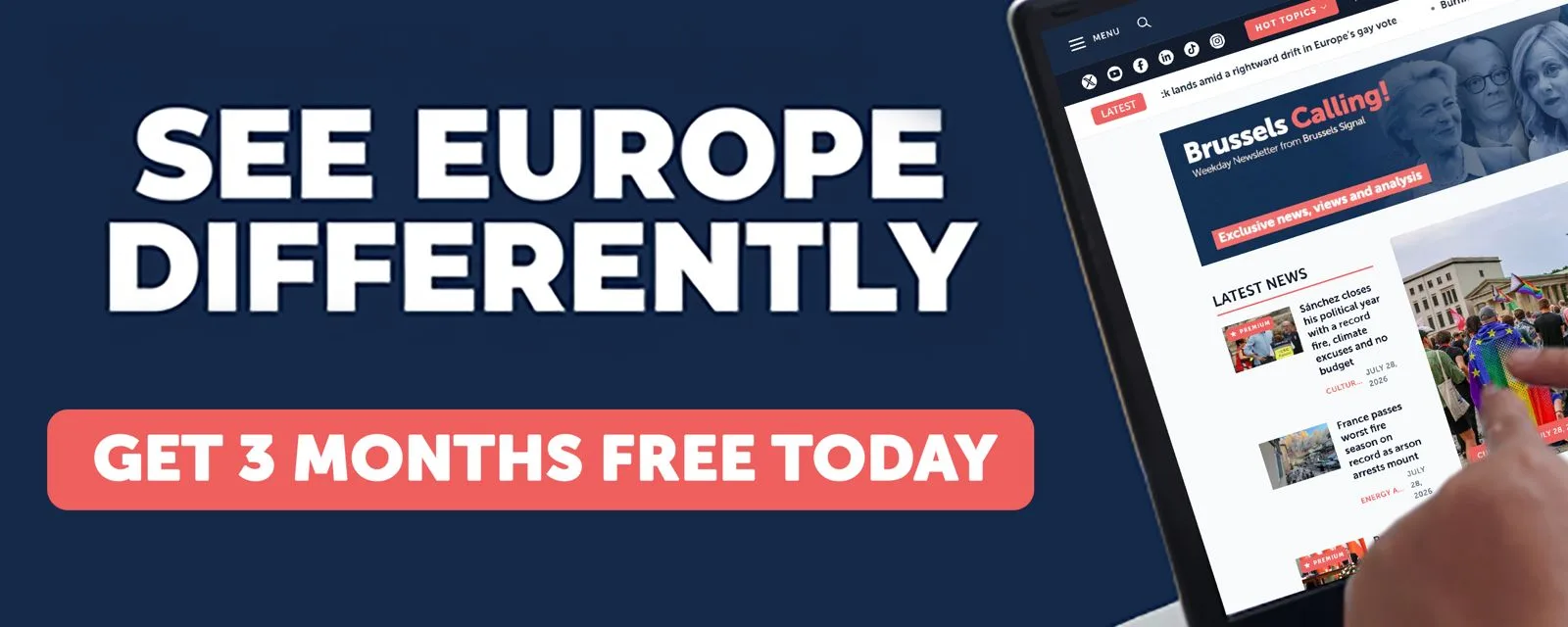 Get 3 months of free premium content and discover the stories mainstream media ignore.
