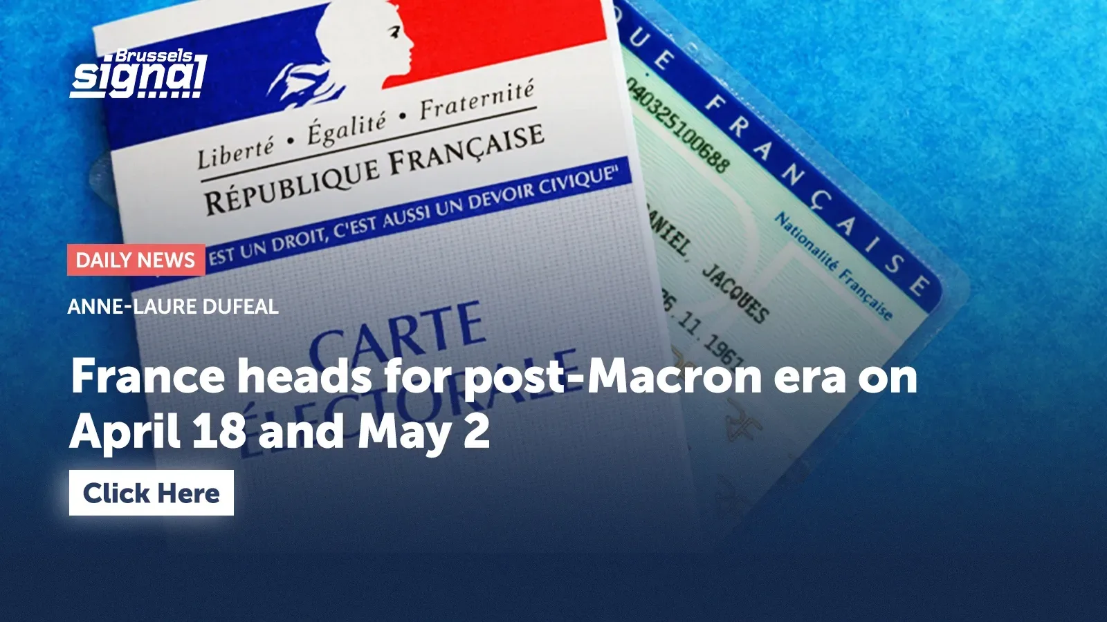 France heads for post-Macron era on April 18 and May 2