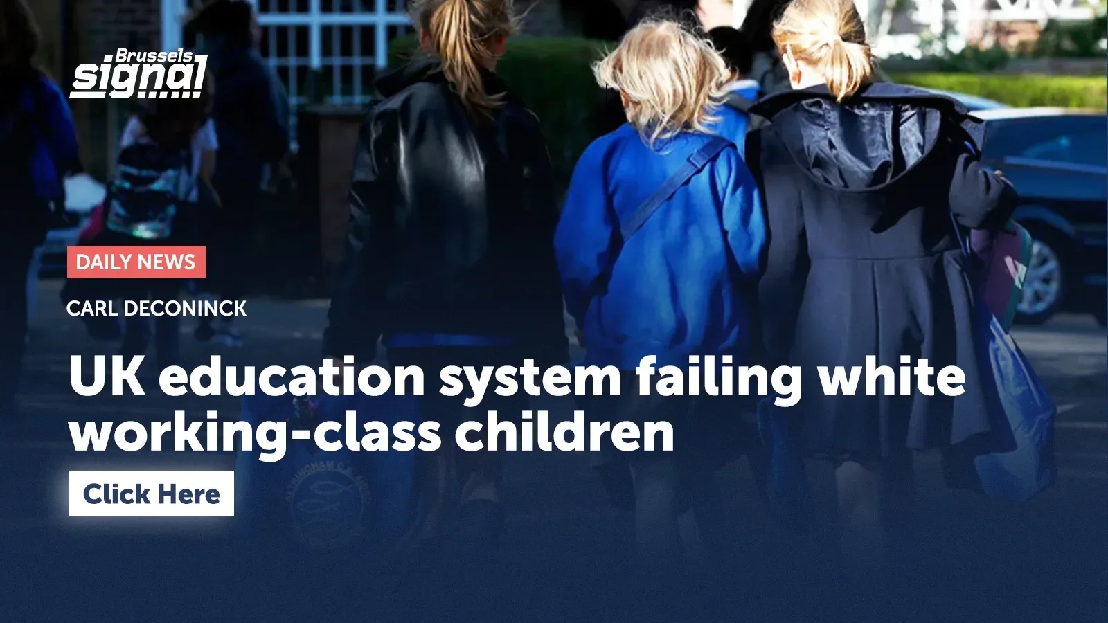 UK education system failing white working-class children