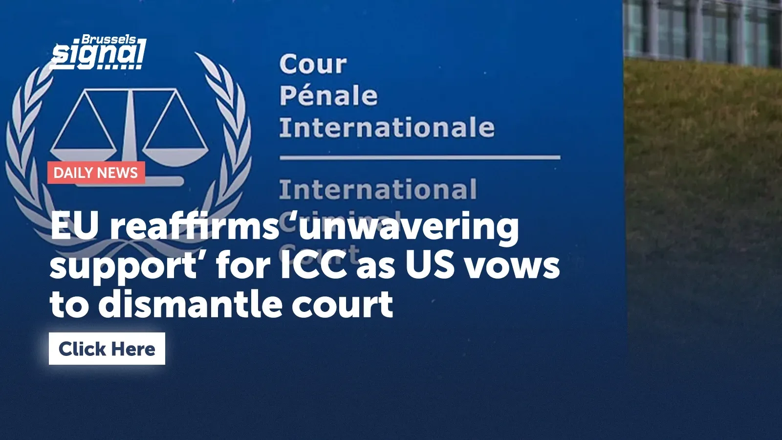 EU reaffirms ‘unwavering support’ for ICC as US vows to dismantle court