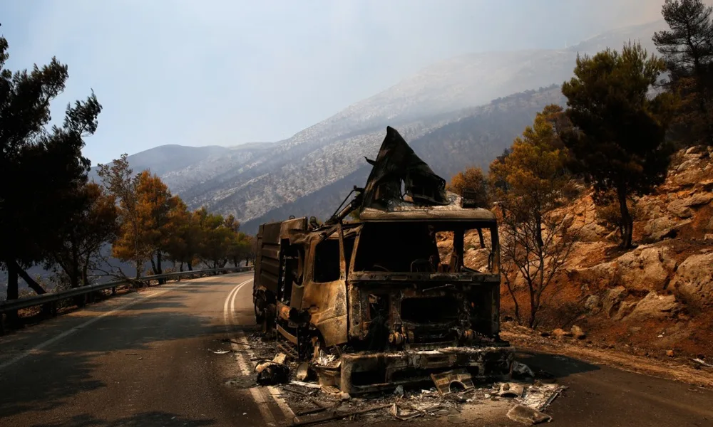 European wildfires cause up to €19.1 billion in damage