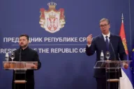 Serbian President Aleksandar Vučić sees world at &lsquo;the beginning of a bigger war&rsquo;