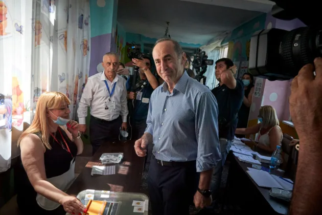 Armenia detains former president Kocharyan a day after Pashinyan sets out EU bid