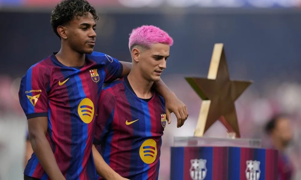 FC Barcelona angers Greek Cypriots with youth camp in Turkish-occupied north; Erhurman says stopping children's football is a defeat for humanity
