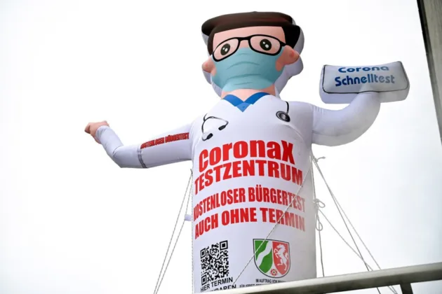 German study puts true infections at 14 per cent of PCR positives