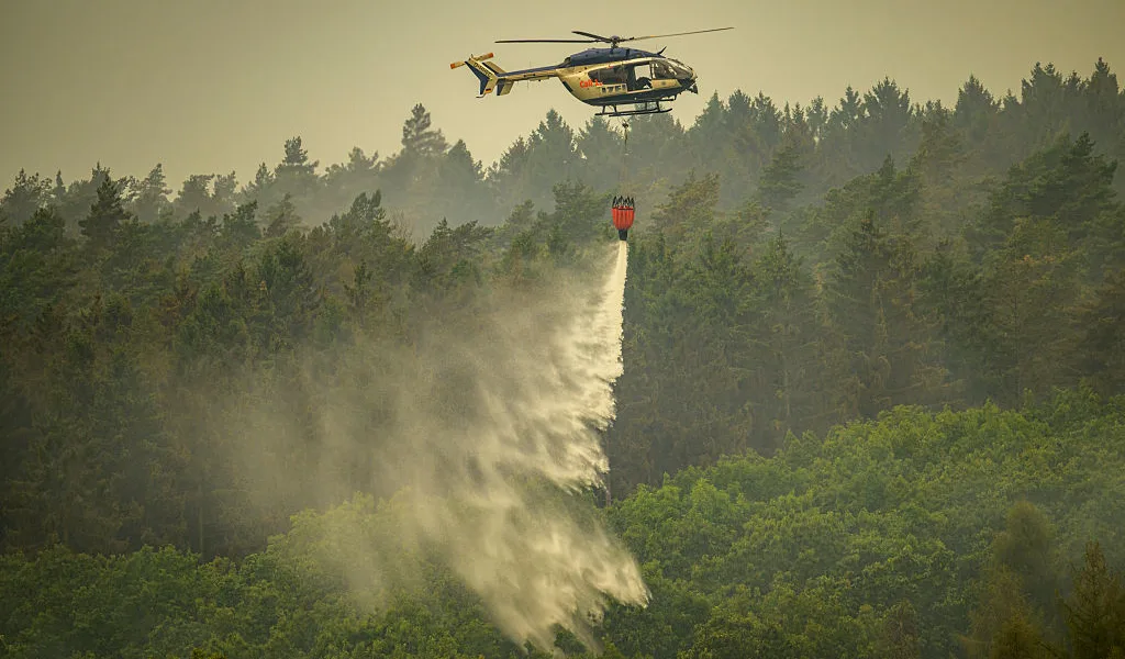 Belgium calls in EU aircraft as record wildfire burns towards German border