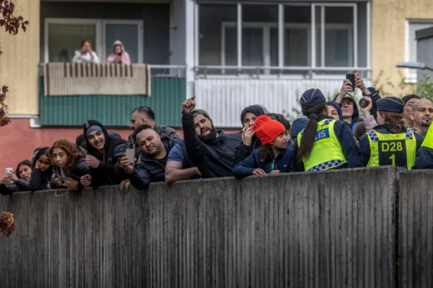 Muslim voters hand Sweden's left-wing parties a landslide as Government support collapses