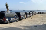 Spanish police shield Ceuta migrant camp from residents