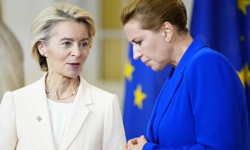 Von der Leyen heads to Greenland to sign joint EU declaration