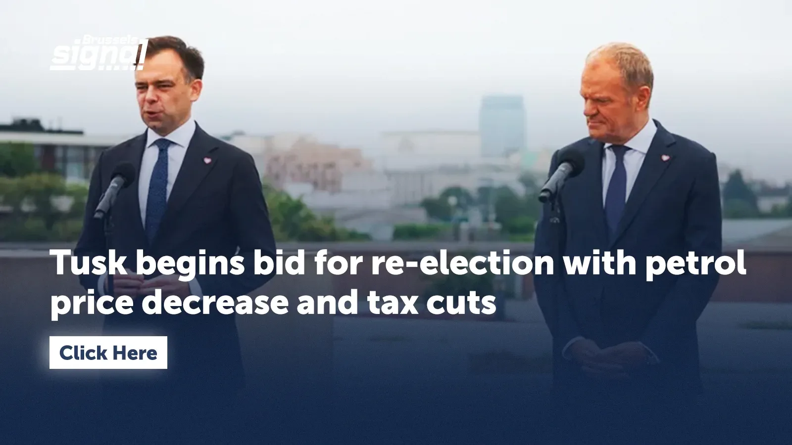 Tusk begins bid for re-election with petrol price decrease and tax cuts