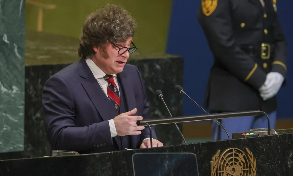 Milei tells UN it has become a ‘useless organisation’ feeding ‘fatally arrogant parasites’