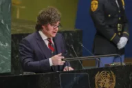 Milei tells UN it has become a &lsquo;useless organisation&rsquo; feeding &lsquo;fatally arrogant parasites&rsquo;