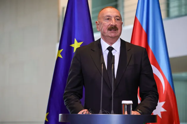 Azerbaijani President Aliyev brands European Parliament 'a den of corrupt officials'