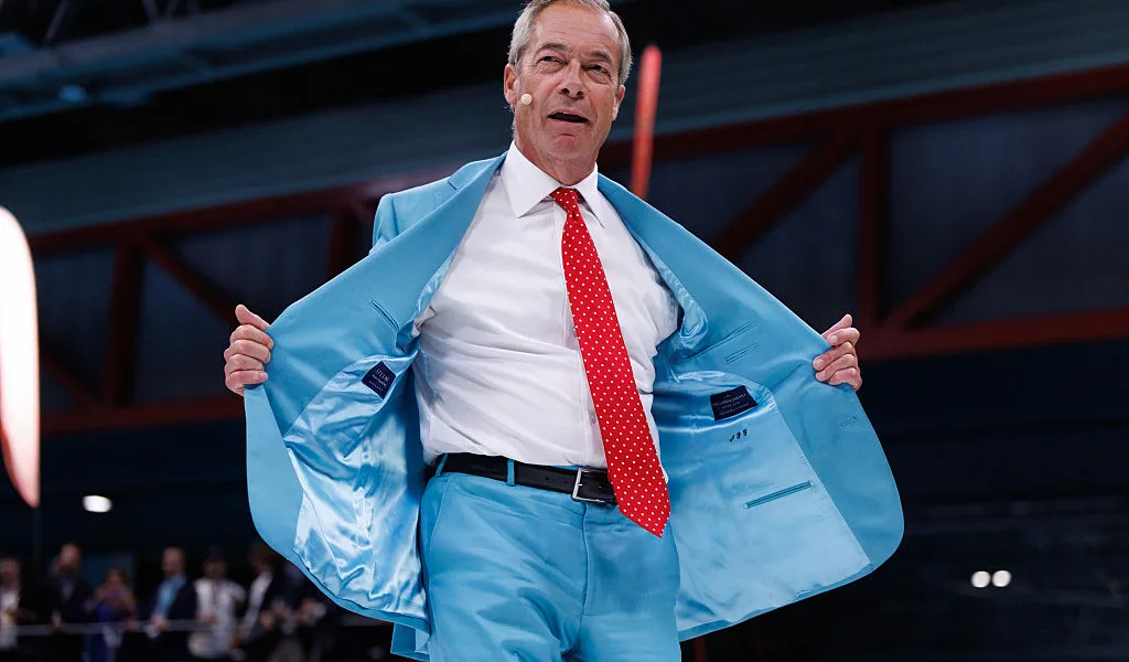 Farage would ‘crush’ Argentina over the Falklands, Reform UK says