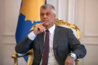 Former Kosovo president Hashim Tha&ccedil;i sentenced to 25 years for war crimes