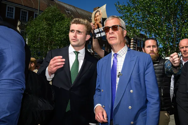 Two Reform UK aides step down after foreign-funded activists accuse them of arranging illegal donations