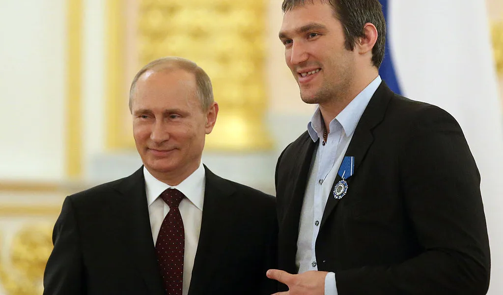 Ovechkin appears in Putin party campaign video days before Russian elections