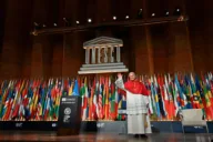 Pope Leo XIV tells UNESCO artificial intelligence cannot answer the search for meaning