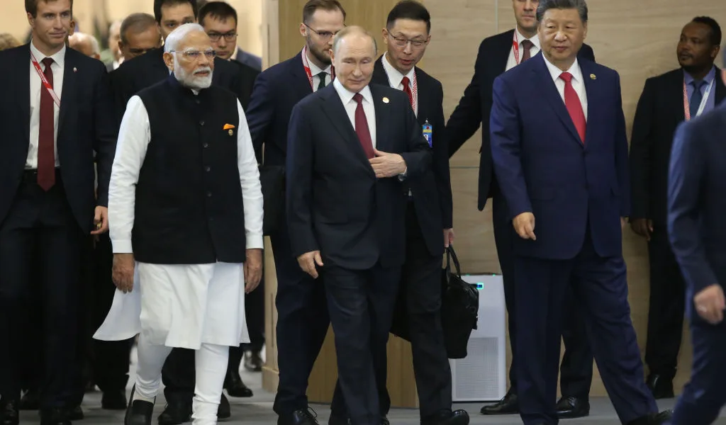 Putin meets Xi and Modi in Kyrgyzstan, first country hit by EU anti-circumvention sanctions