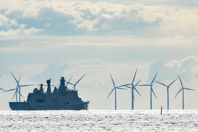 Russian frigate fires flares at Danish military helicopter over the Baltic