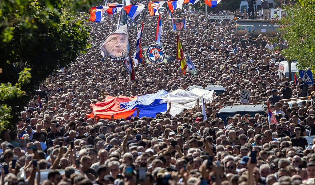 Serbia buries Mladić as EU says glorification has no place in candidate countries