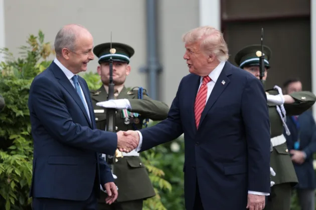 Trump drops US neutrality and says Irish unification will happen