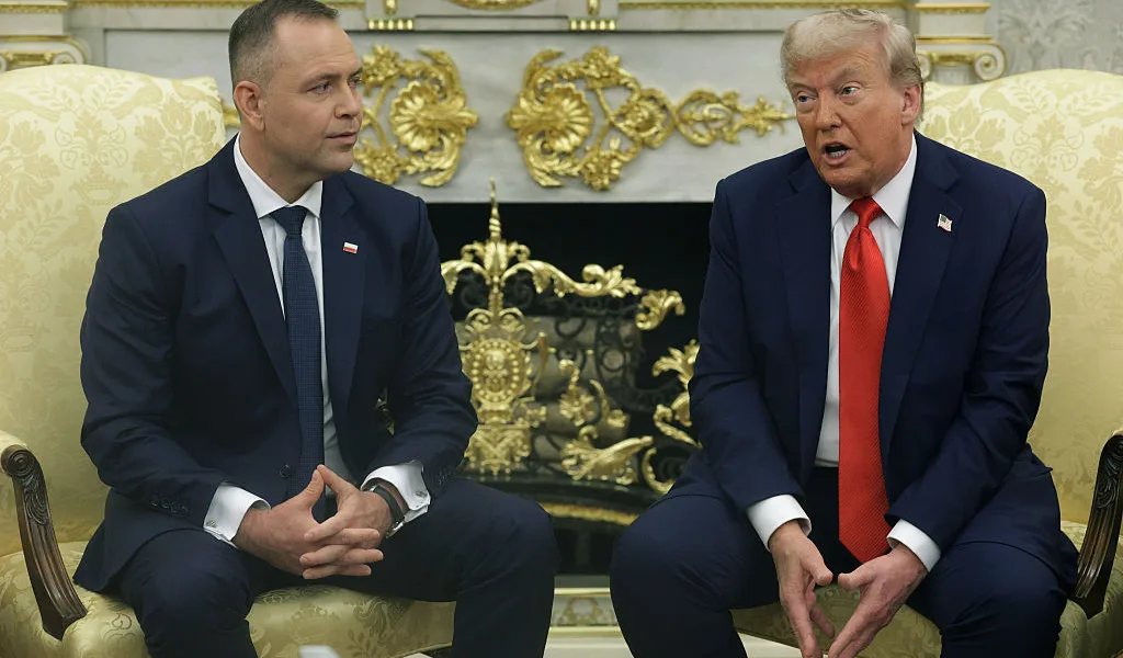 Trump hails &lsquo;major progress&rsquo; towards permanent US base in Poland