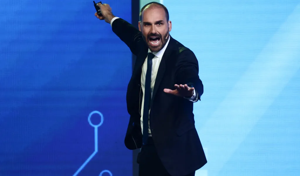 Brazilian judge orders arrest of Eduardo Bolsonaro as runoff nears