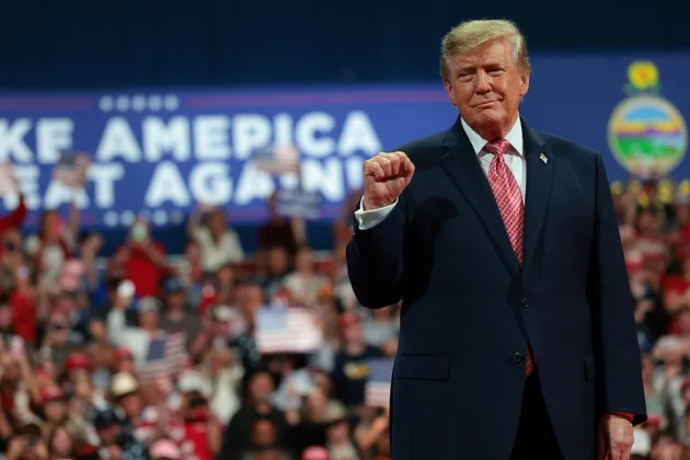 Trump claims a &lsquo;right&rsquo; to run again in 2028 and declines to back Vance