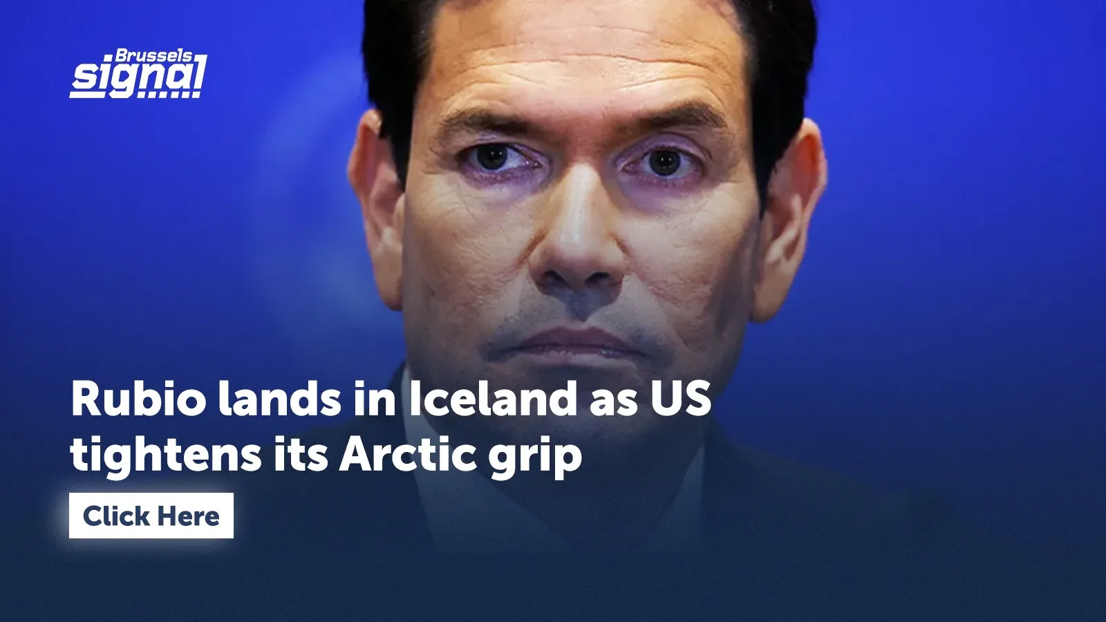 Rubio lands in Iceland as US tightens its Arctic grip